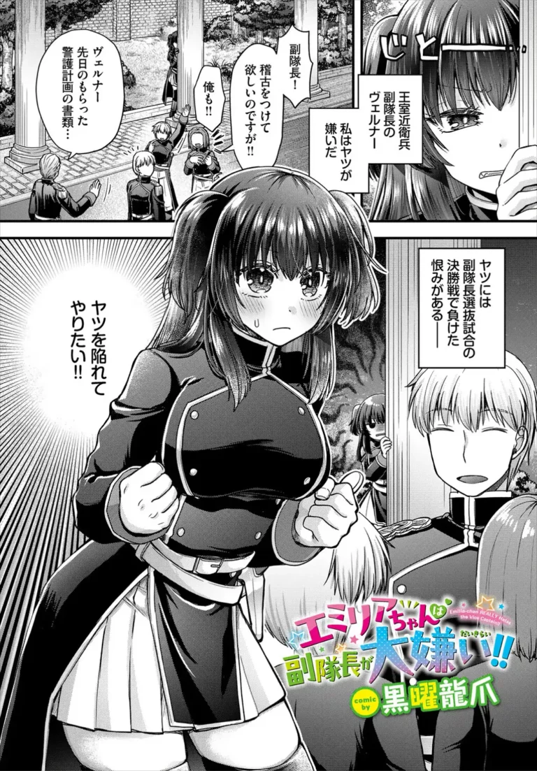 エミリアちゃんは副隊長が大嫌い！！